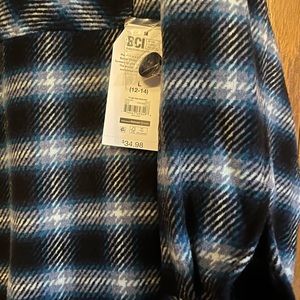 Time and true Shacket with pockets and belt size Large